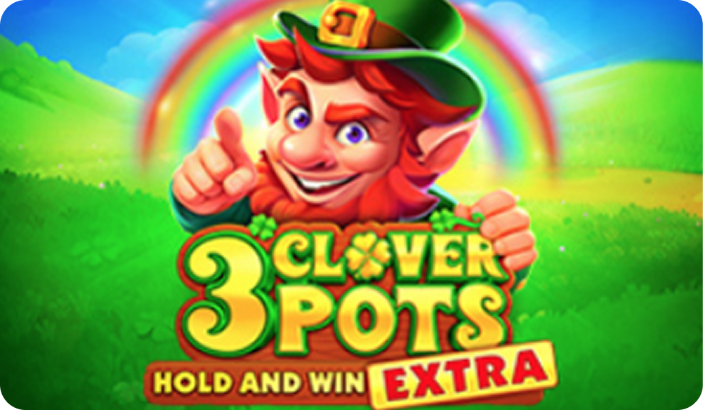 3 Clover Pots
